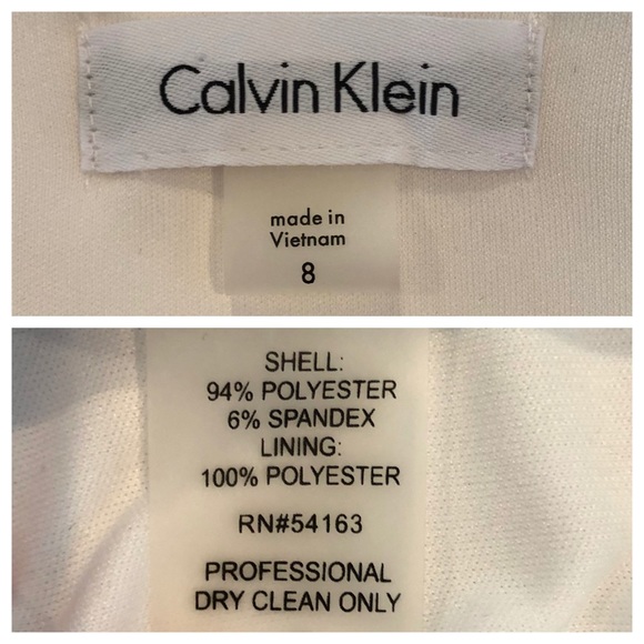 Calvin Klein Ivory Bell Sleeve Sheath Dress - Picture 8 of 8